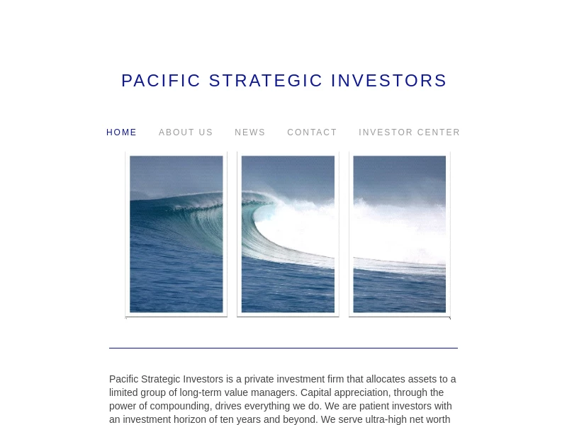 Pacific Strategic Investors