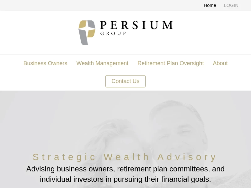 Persium Group - Wealth Management and Retirement Plan Oversight