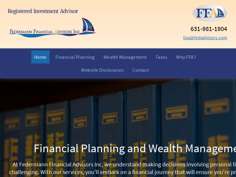 Federmann Financial Advisors Inc. | Rocky Point, NY