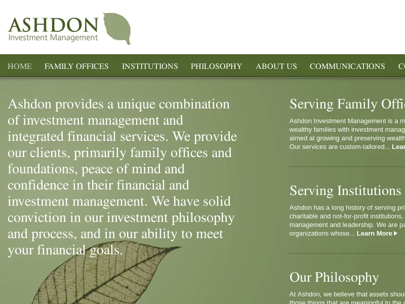 Ashdon Investment Management