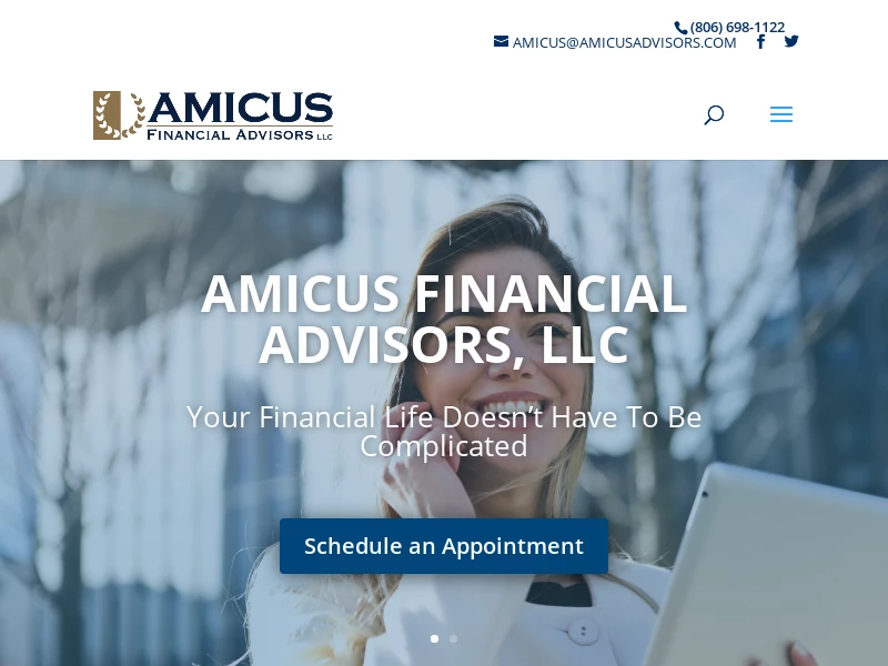 Amicus Financial Advisors – Personalized Money Management