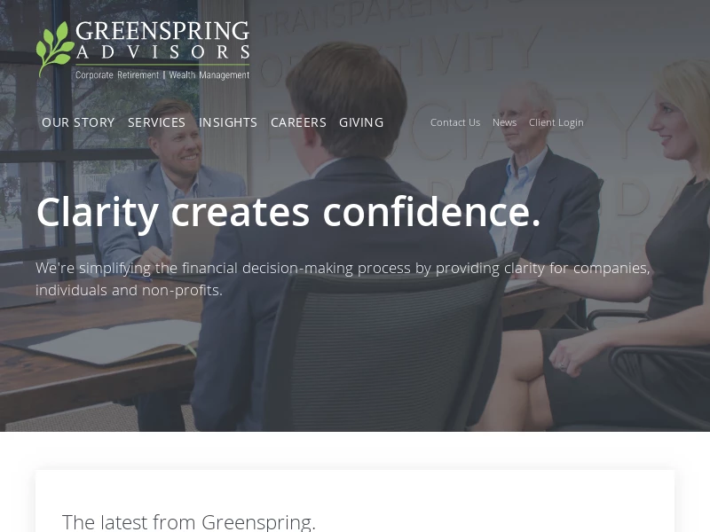 Greenspring Advisors | Corporate Retirement & Wealth Management