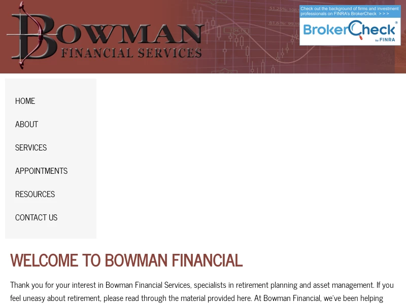 Home - Bowman Financial Services