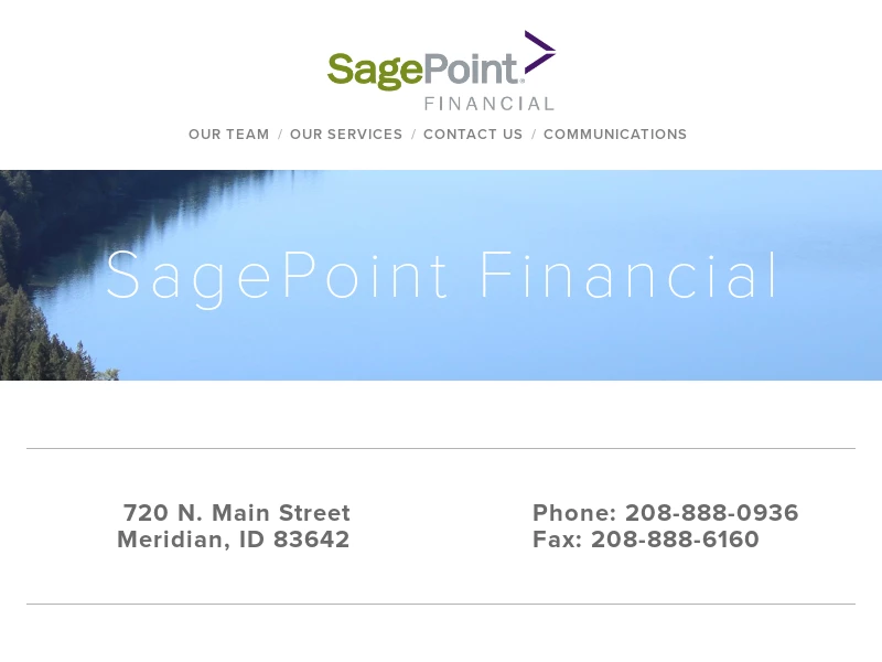 Home | SagePoint Financial