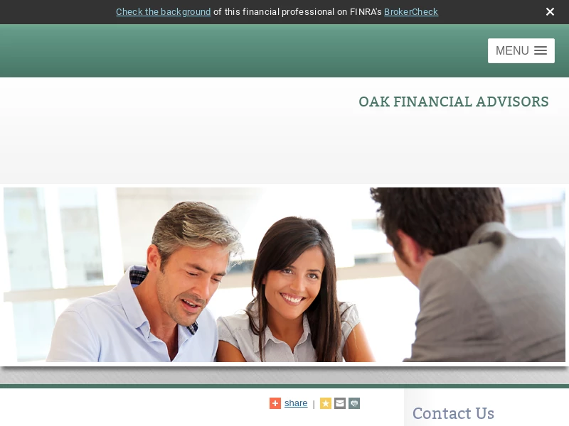 Oak Financial Advisors, Sagepoint Financial