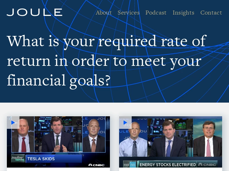 Joule Financial | Helping you grow and maintain wealth