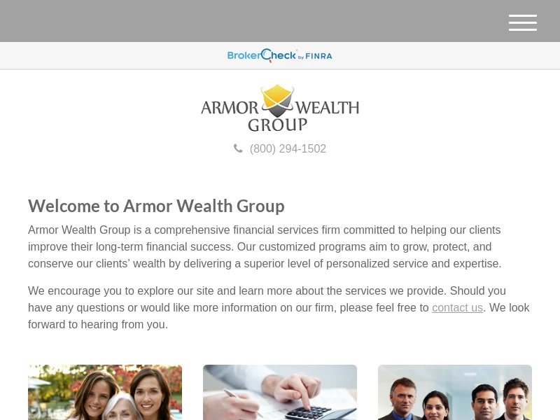 Home | Armor Wealth Group