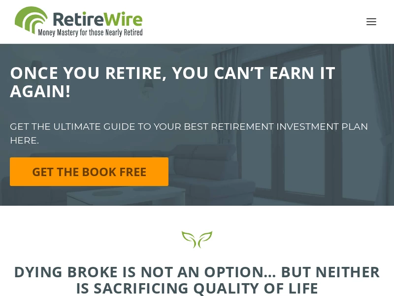 RetireWire - Online financial advisor coaching & retirement planning