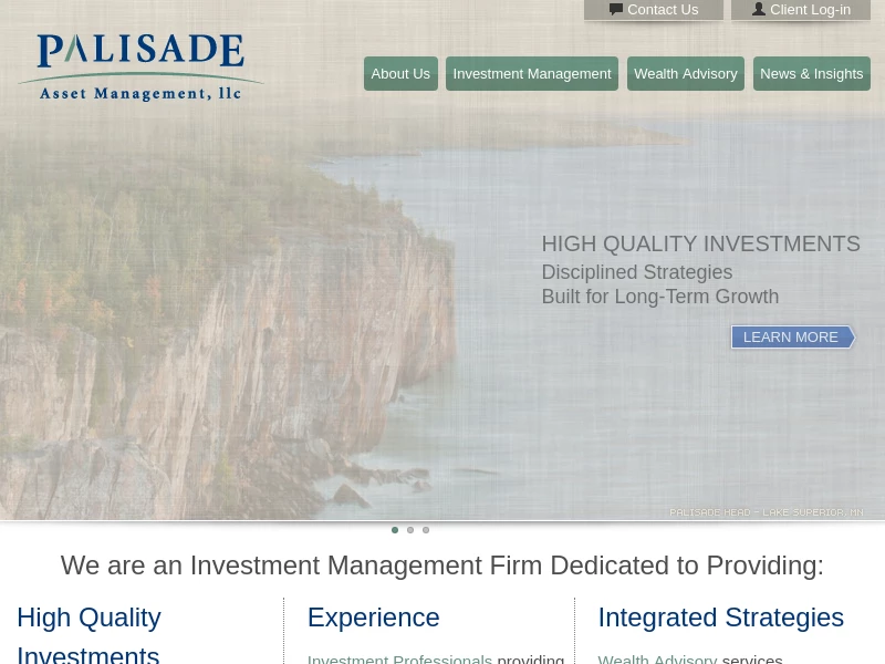 Home Page | Palisade Asset Management, LLC