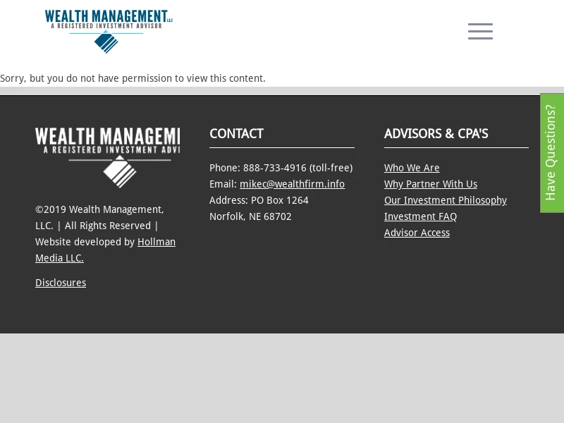 Advisor Dashboard - Wealth Management