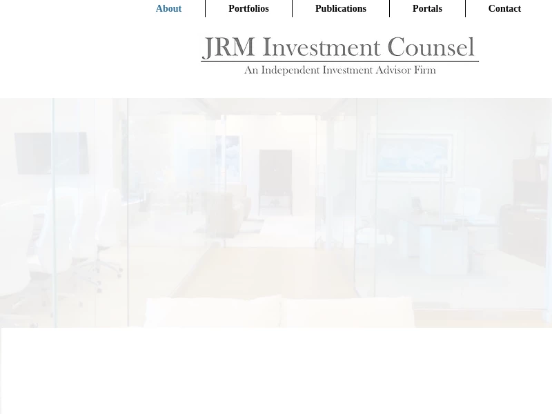 Financial Advisor, Wealth Management & Investment Company - JRM Investment Counsel