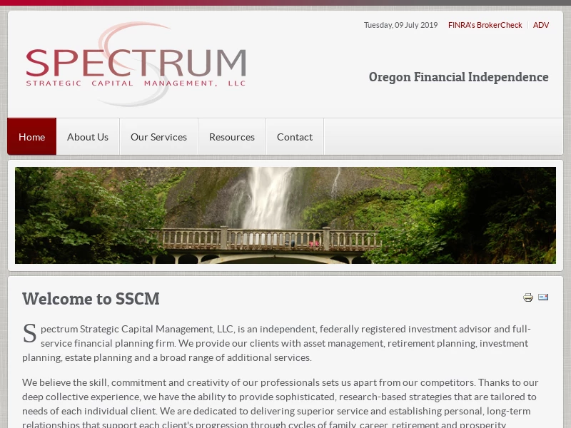Independent Financial Advisory Firm Portland, OR - Spectrum Strategic Capital Management, LLC