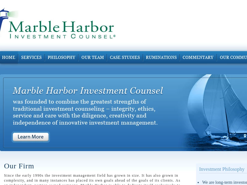 Marble Harbor Investment Counsel - Home