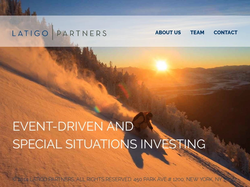 Latigo Partners - Welcome