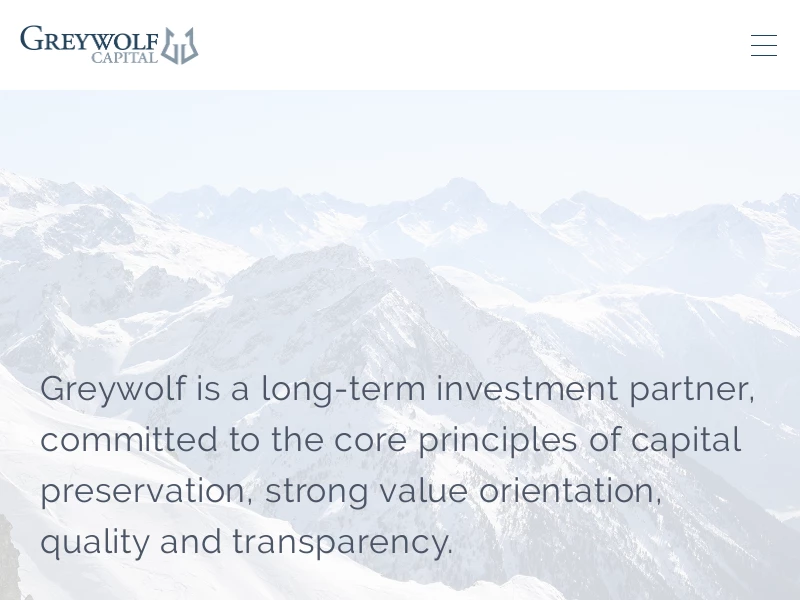 Greywolf Capital Management, LP | Greywolf Capital |