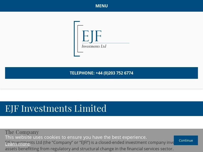EJF Investments Ltd