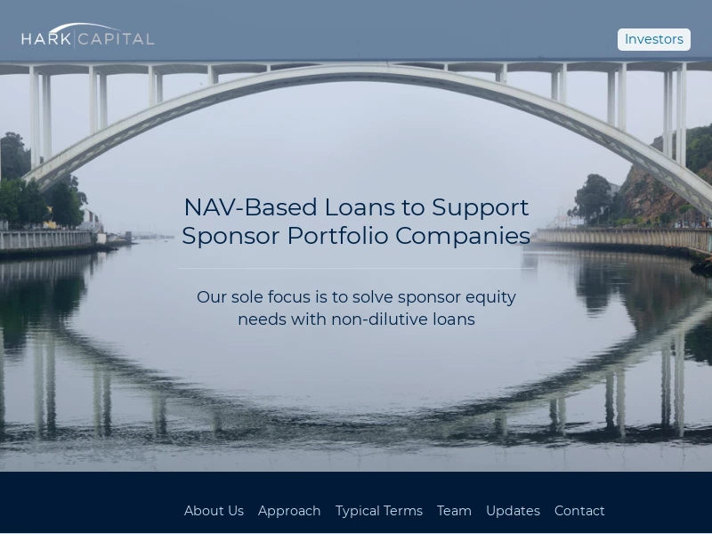 Hark Capital | NAV Loans and GP Financings for Financial Sponsors | United States