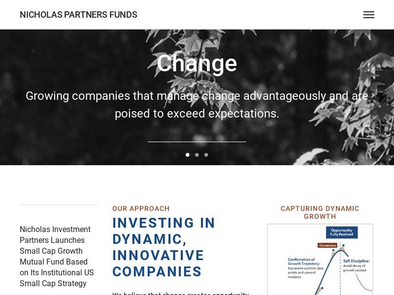 Our Approach Nicholas Investment Partners Investment